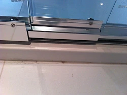 Душевая дверь в нишу Orans 100см SR-1812-1000 профиль хром, стекло прозрачное