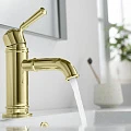 Смеситель для раковины Aquatek Классик AQ1510PG полированное золото