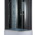 Душевая кабина Niagara 120х80см NG-3520G L профиль серебро