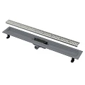 Душевой лоток AlcaPlast APZ10-Simple 550 с решеткой и опорами, хром