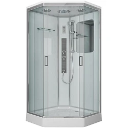 Душевая кабина Niagara Premium 90х90см NG-6001-01GD профиль хром