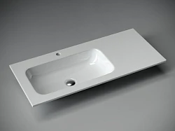 Раковина встраиваемая Ceramica Nova Grace 100см CN7014 белая