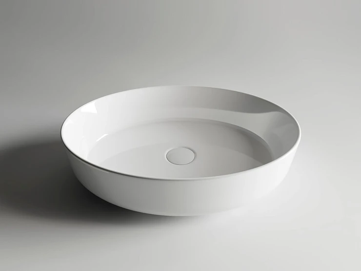 Раковина накладная Ceramica Nova Element CN5002 белая глянцевая