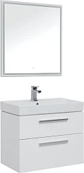 Мебель для ванной Aquanet Nova 75 белый 2 ящика