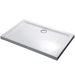 Душевой поддон Black & White Stellar Wind 120х80см RS-0812 белый
