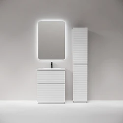 Тумба с раковиной Sancos Folk Floor 70 напольная, Bianco