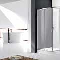 Душевой уголок Cezares Molveno 90x90см MOLVENO-R-2-90-P-Cr профиль хром, стекло рифленое