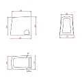Полупьедестал BelBagno LAGO BB128PH