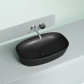 Раковина накладная Ceramica nova Element 600*380*138мм CN6049MB черная матовая